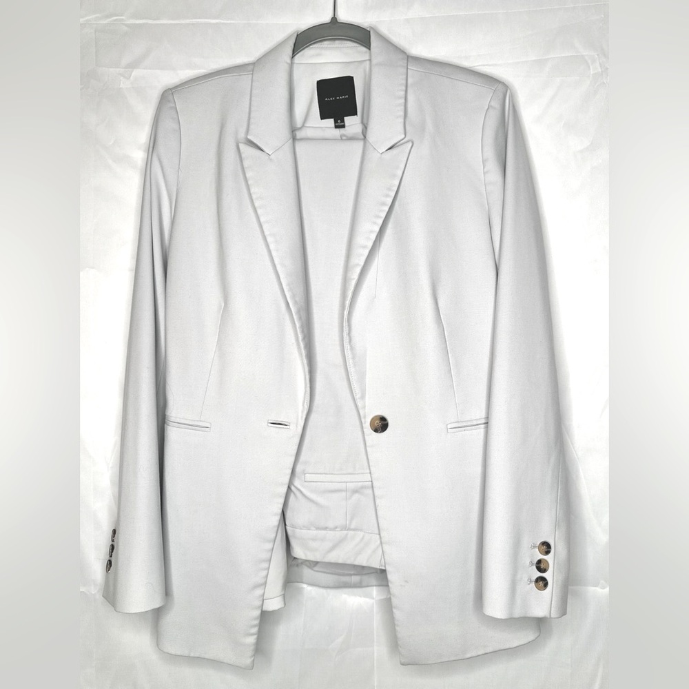 Alex Marie White Pant suit set